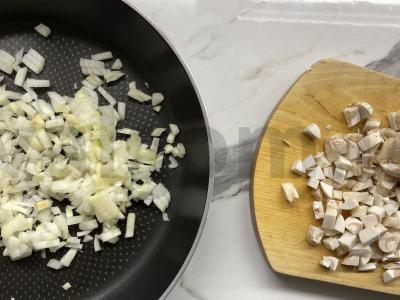 Įdaryti kalmarai Žingsnis 1