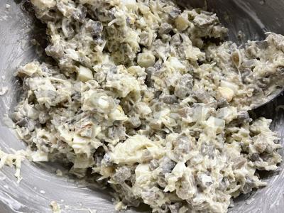 Įdaryti kalmarai Žingsnis 3