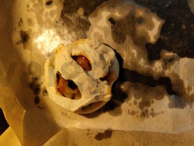 Mini pyragas su menkės ikrais ir alyvuogėmis Žingsnis 6