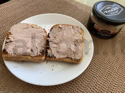 Karšti tostai su kepenėlių paštetu ir sūriu Žingsnis 2