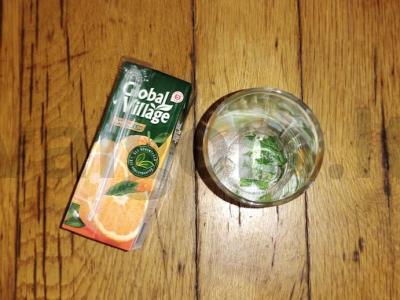 Kavos gėrimas „Mėtinė apelsinas“ Žingsnis 2