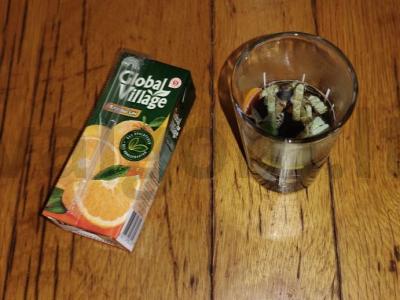 Kavos gėrimas „Mėtinė apelsinas“ Žingsnis 3