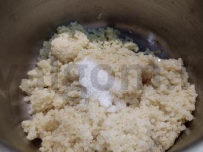 Pšenių košė su džiovintomis abrikosais Žingsnis 3