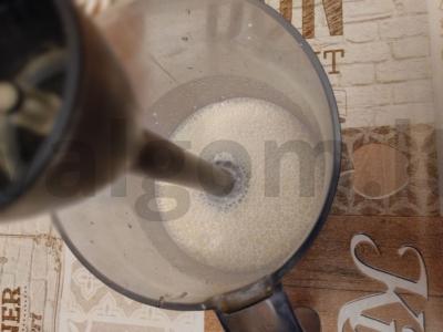 Desertas su džiovintais abrikosais, riešutais ir nektarinu Žingsnis 5