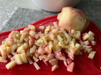 Vinegretas su pipirų mišiniu Žingsnis 2