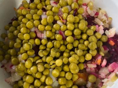 Vinegretas su pipirų mišiniu Žingsnis 9