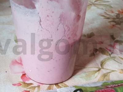 Aviečių, varškės ir avižinių dribsnių kokteilis Žingsnis 2