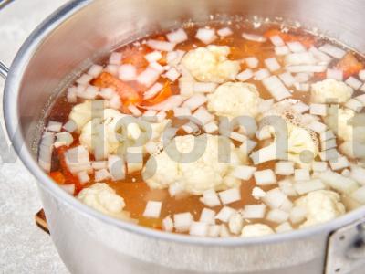 Vištienos krūtinėlės sriuba Žingsnis 3