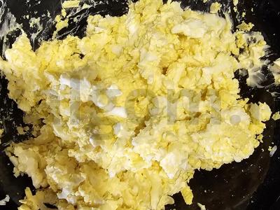 Lavašas su sūriu, kiaušiniu ir majonezu Žingsnis 2