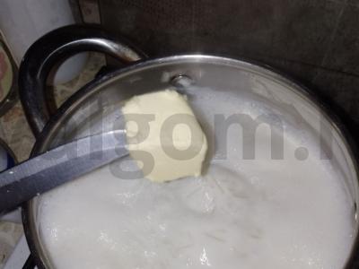 Pieninė makaronų košė Žingsnis 4