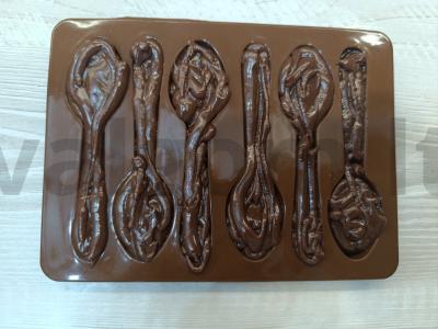 Desertas „Šokoladiniai šaukštai“ Žingsnis 4