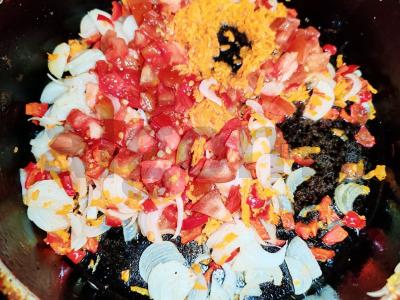 Menkių medalionai daržovių apvalkale Žingsnis 2