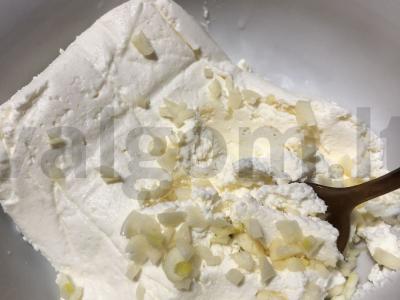 Kalakutų ritinėliai su varške Žingsnis 1