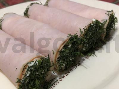 Kalakutų ritinėliai su varške Žingsnis 7