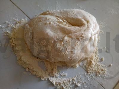 Greita pica su paruoštu tešla Žingsnis 1