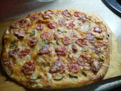 Greita pica su paruoštu tešla Žingsnis 7