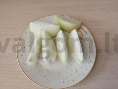 Marinatas ant ayrano kiaulienos šašlykui Žingsnis 2