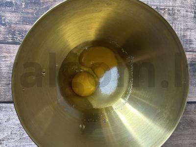 Blynai su šokoladu viduje Žingsnis 1