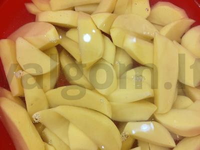 Kiaulienos šonkauliai maišelyje su bulvėmis Žingsnis 3