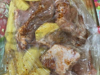 Kiaulienos šonkauliai maišelyje su bulvėmis Žingsnis 7