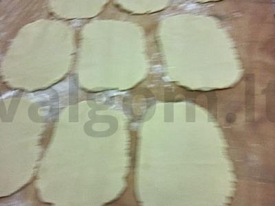 Desertas „Smėlio beržai“ Žingsnis 2