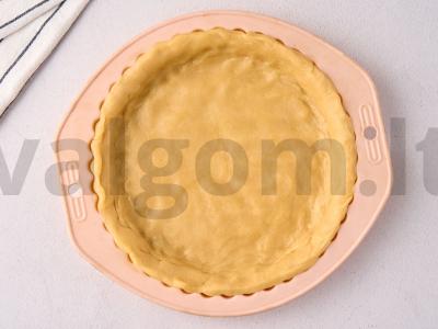 Smėlinis pyragas su citrinos įdaru Žingsnis 3