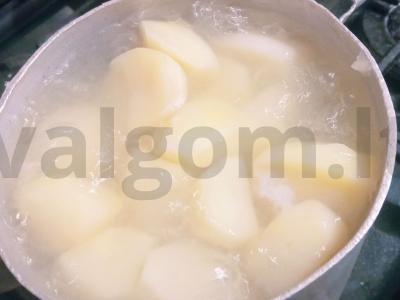 Jūros tirpinta bulvytė Žingsnis 1