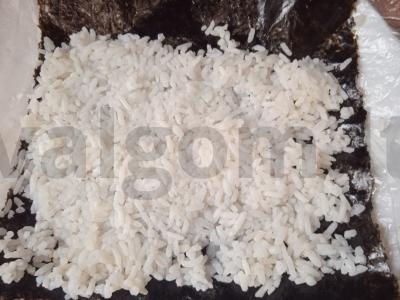 Rulonai su krevetėmis ir džiovintais pomidorais Žingsnis 1