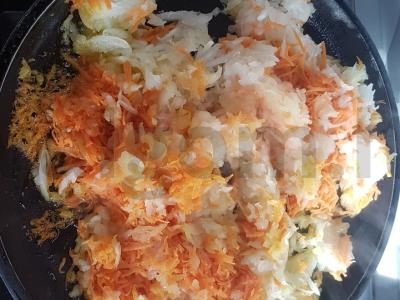 Indėnų filė, kepta orkaitėje su bulvėmis ir morkomis Žingsnis 1