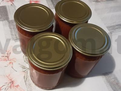 Konservuotas česnakinis kečupas pagrindine nuotrauka