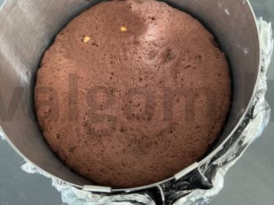 Šokoladinis bananų keksiukas orkaitėje Žingsnis 14