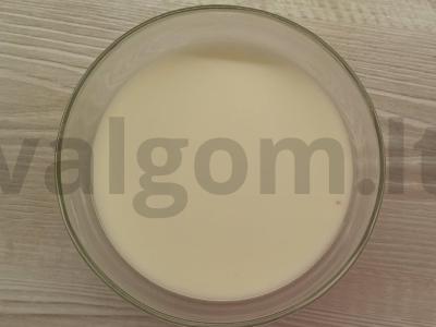 Mėlynių ir aviečių kisielius Žingsnis 4
