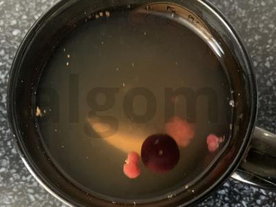 Aviečių, mėlynių, aviečių ir cinamono arbata pagrindine nuotrauka