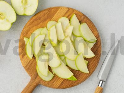 Sluoksniuota šarlotė Žingsnis 2