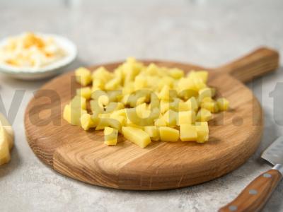 Klasikinė okroška ant tanno su dešra Žingsnis 1