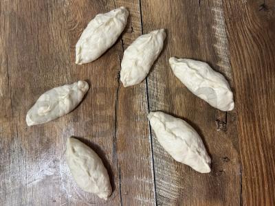 Kepti pyragėliai su bananais ir karamele Žingsnis 8