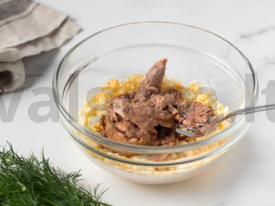 Menkių kepenėlių užtepas Žingsnis 2