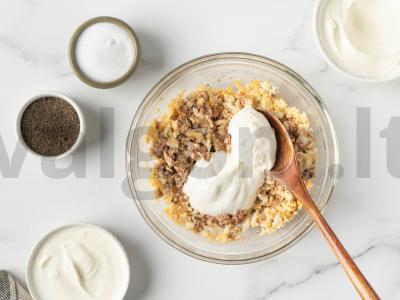 Menkių kepenėlių užtepas Žingsnis 3