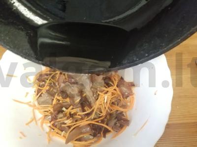 Korejiškai paruošti medžių grybai Žingsnis 8