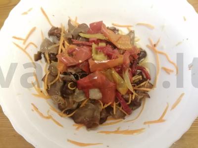 Korejiškai paruošti medžių grybai Žingsnis 9