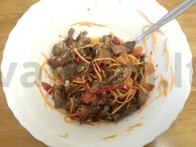 Korejiškai paruošti medžių grybai Žingsnis 10