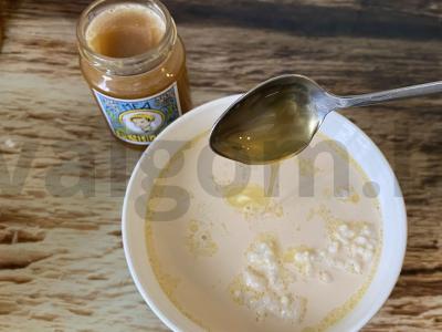 Ryžių košė su raugintu pienu ir figomis Žingsnis 3