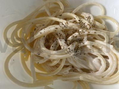 Makaronai „Rūsys“ su česnaku padažu Žingsnis 5