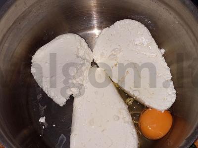 Sūrio blynai „Purūs“ iš grikių miltų Žingsnis 1