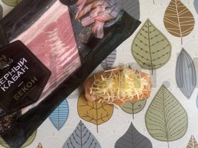 Vištienos kotletai su sūriu, suvynioti į šoninę Žingsnis 5