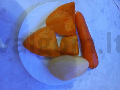 Moliūgų kreminė sriuba Žingsnis 2