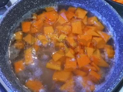 Moliūgų kreminė sriuba Žingsnis 6