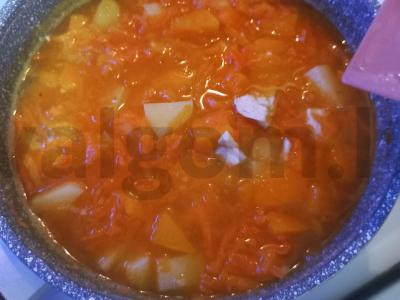 Moliūgų kreminė sriuba Žingsnis 7