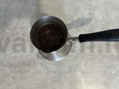 Kava su baltuoju šokoladu Žingsnis 2