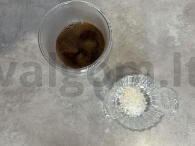 Kava su baltuoju šokoladu Žingsnis 3